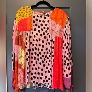 Anthropologie Blank London Long Sleeve Blouse